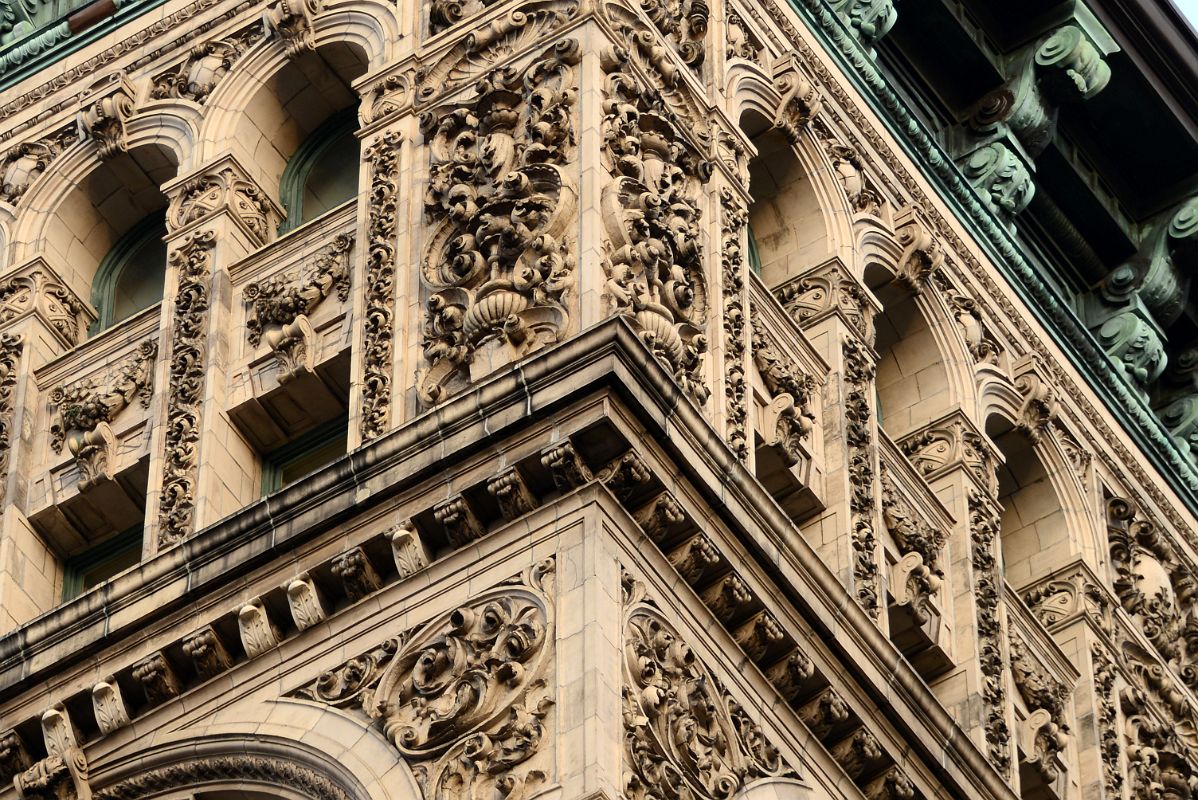 07-3 Close Up Of The Exuberant Ornamentation On The Silk Exchange Building 487 Broadway In SoHo New York City